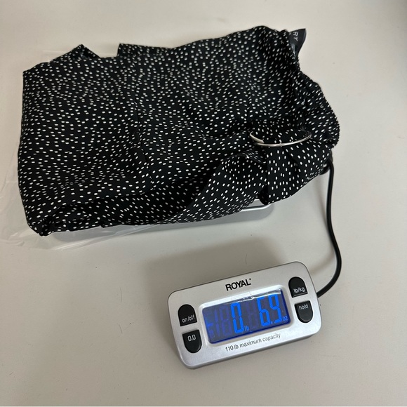 LAUNDRY By Shelli Segal Skirt Size Small Polka Dots Black White Lightwei… - Picture 15 of 15